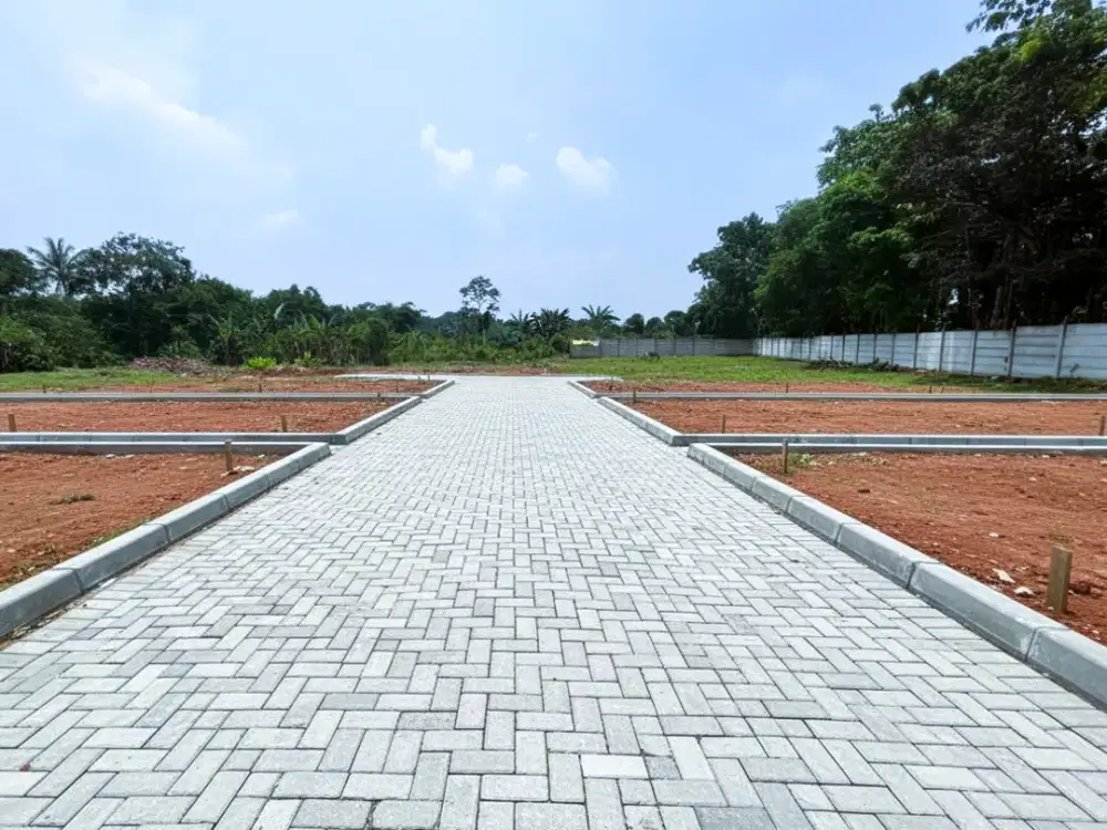 Tanah Kavling Tepi Jalan Cisauk,Dekat Stasiun Jatake