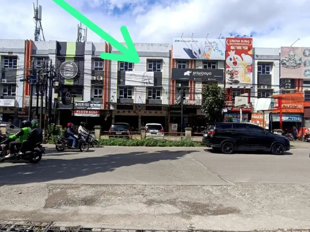 Disewakan 2 Unit Ruko Strategis Jalan Brigjen Hasan Kasim Celentang Palembang