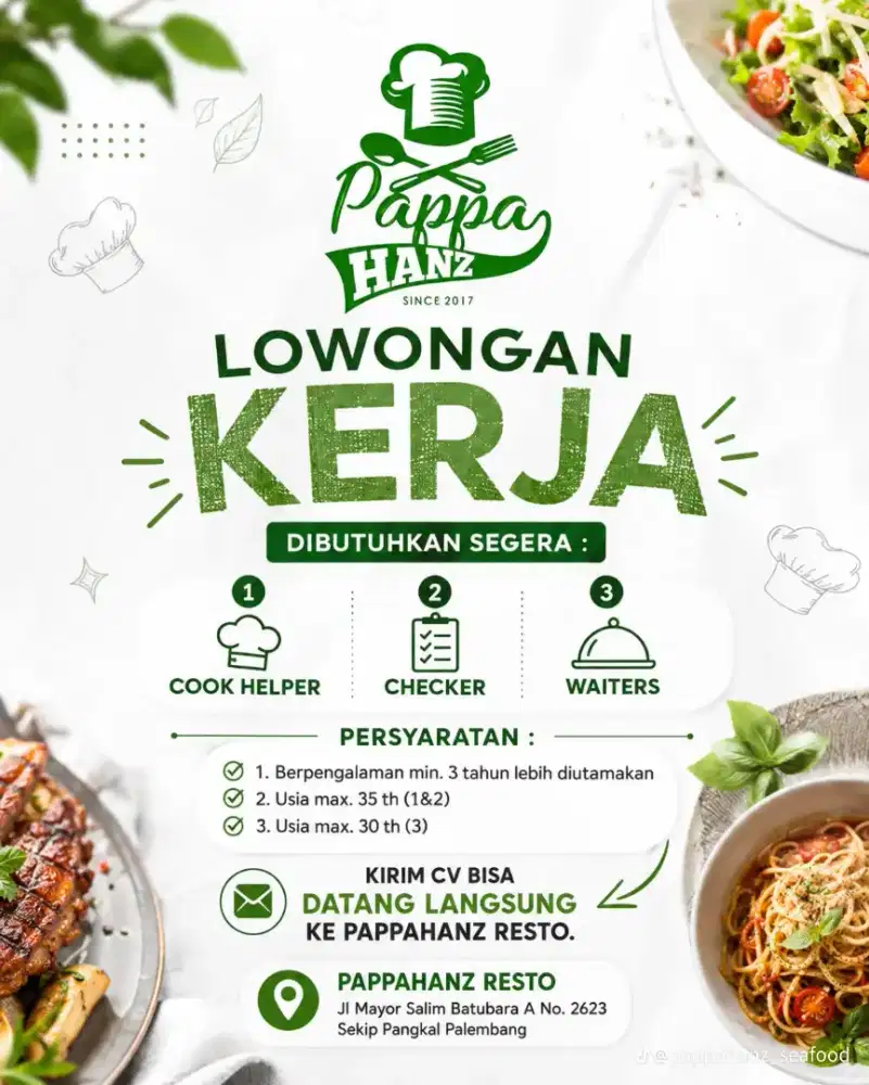dibutuhkan segera