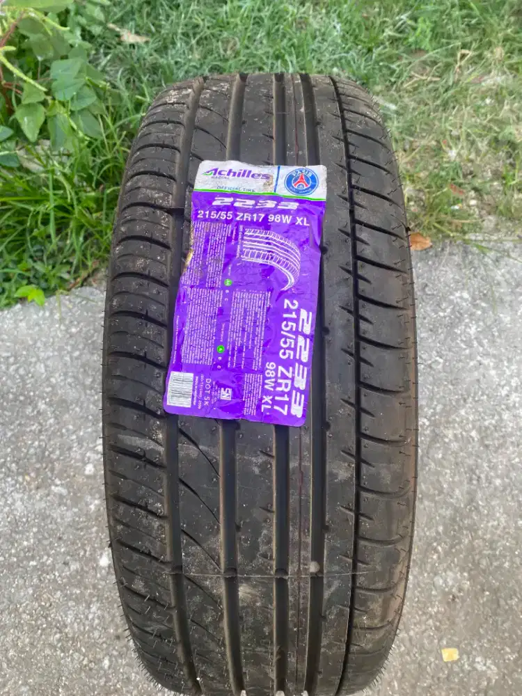 Ban Achilles 215/55/17(Baru)