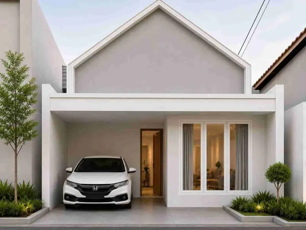rumah mewah harga masuk akal dengan lokasi strategis dan akses dua mobil di cipayunh jakarta timur