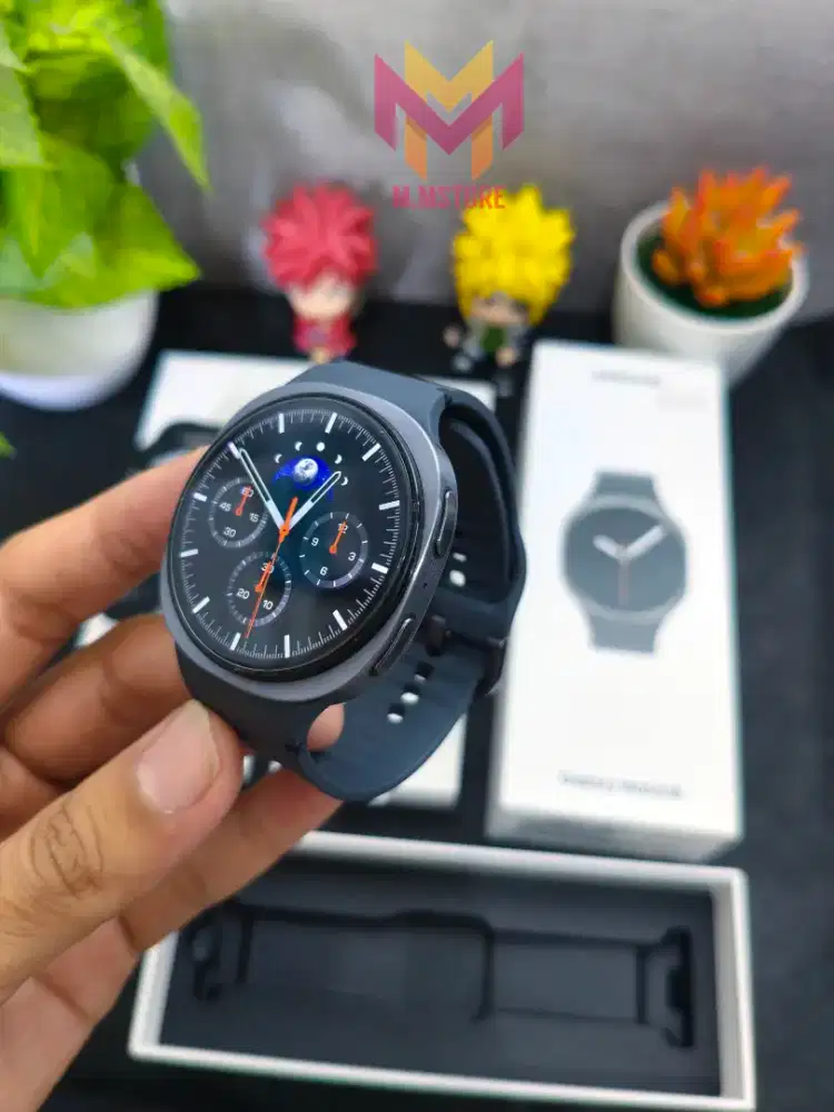 Samsung Galaxy Watch 8 44mm dark graphite Garansi On Fullset Mulus