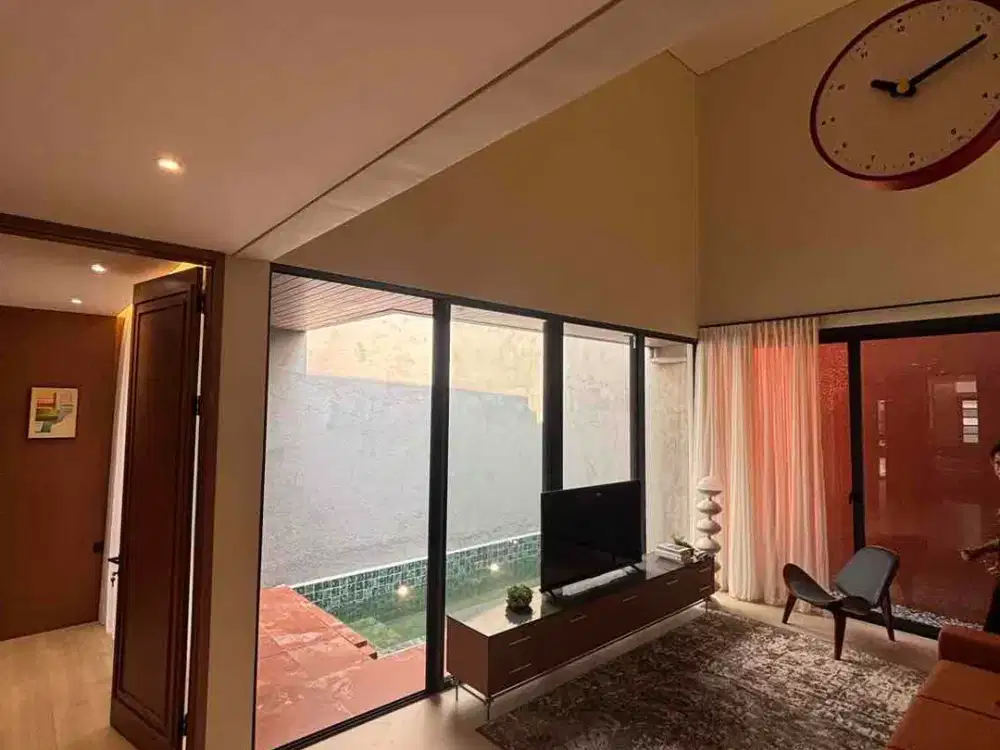 Dijual rumah unik furnished design Bandoeng Tempoe doeloe di kota baru Parahyangan