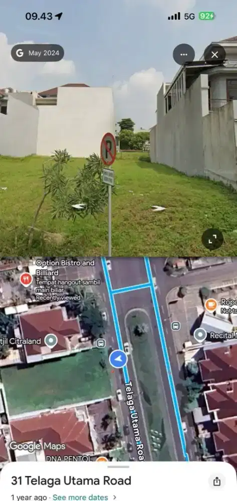 DIJUAL TANAH DI RAYA BUKIT GOLF CITRALAND SURABAYA LOKASI STRATEGIS