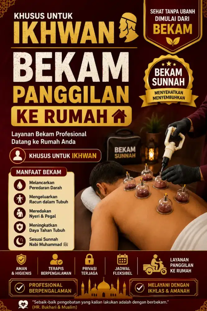 Berbekam bikin Sehat