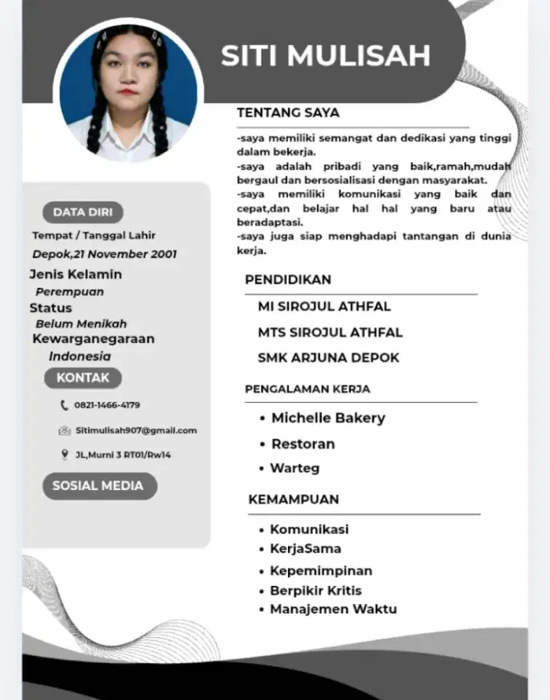 cari pekerjaan kali ada