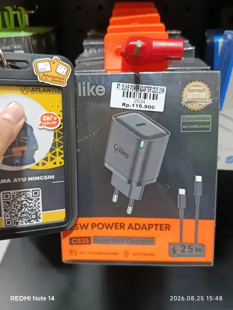 PT OLIKE POWER ADAPTER CS25 25W| ATLANTIS DAHSYAT