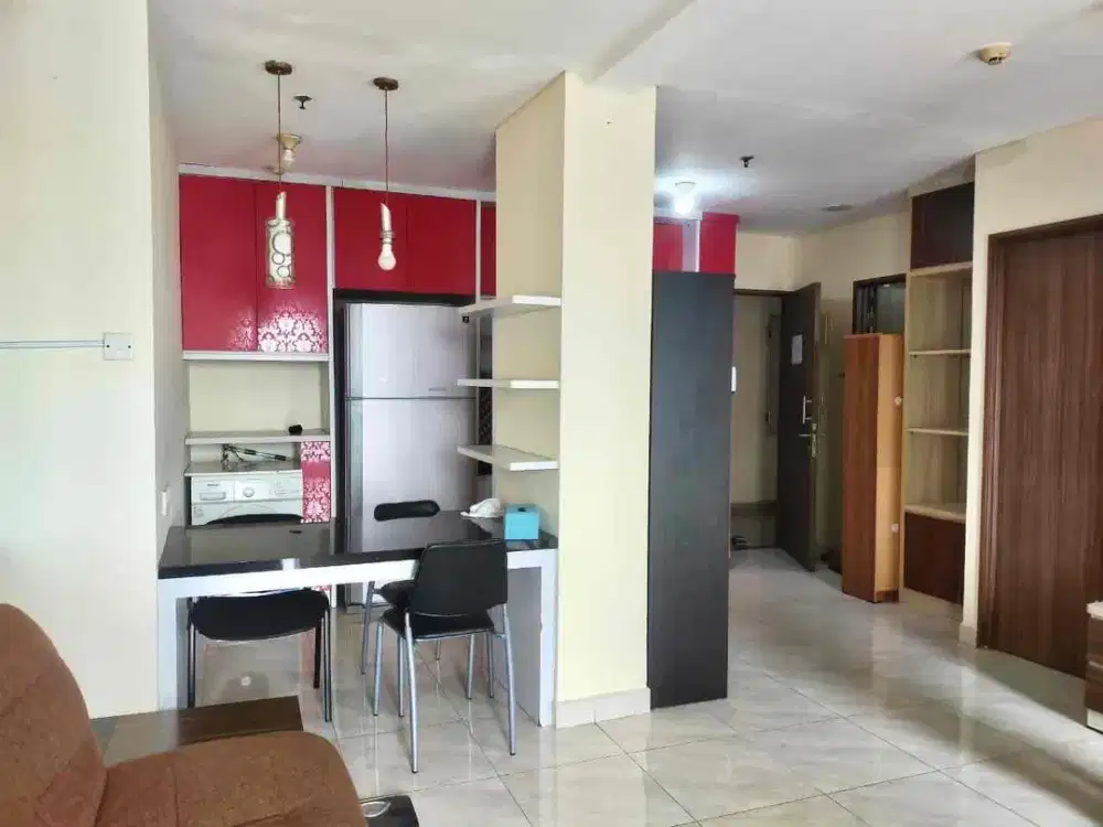 Disewakan apartemen gandeng 2 unit full furnish siap huni di sunter icon
