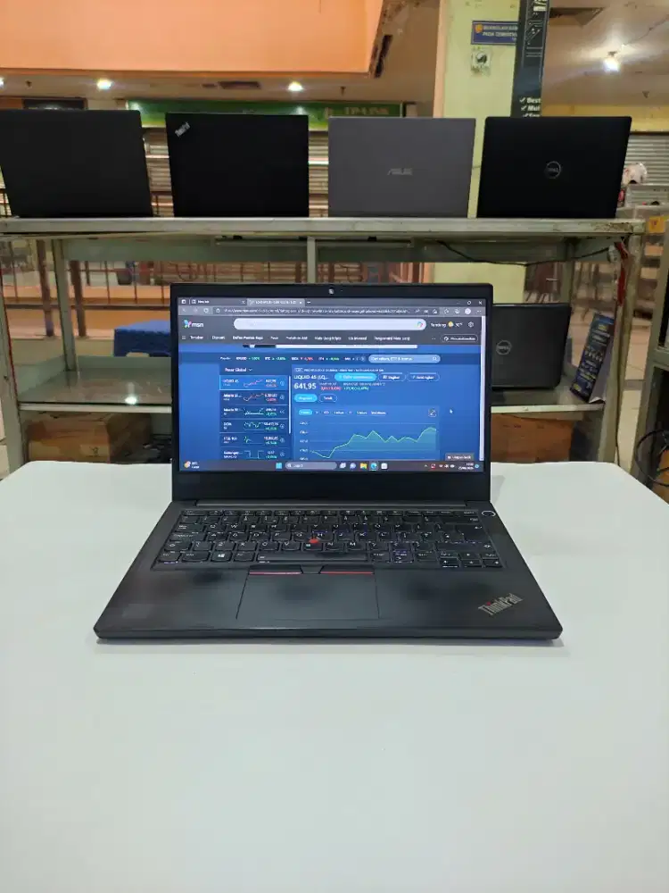 thinkpad E14 i3 10110U 8gb 256gb ssd 1tb hdd 14 fhd fingerprint