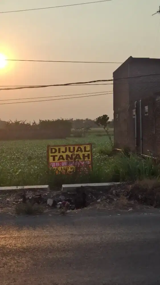 Dijual Tanah Pinggir Jalan Luas 1.227 m2