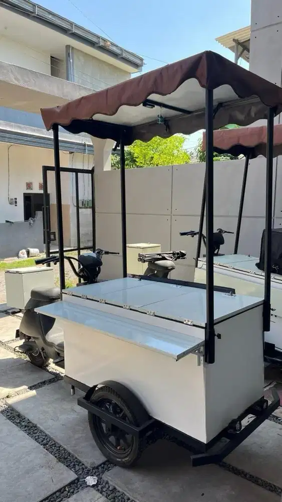 Gerobak Sepeda Listrik Jual Bekas – Kondisi Mulus, Siap Pakai