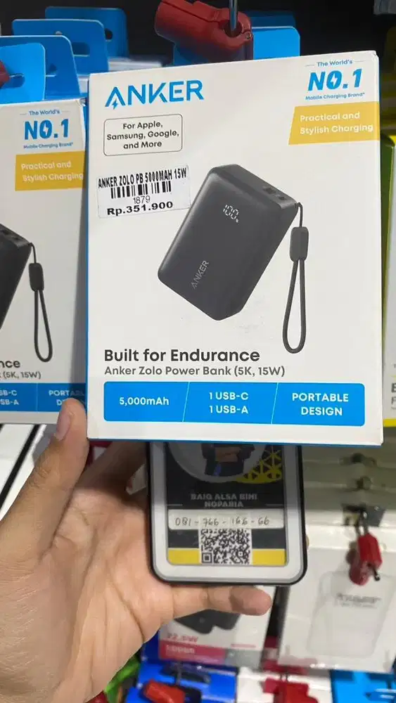 ANKER ZOLO PB 5000MAH 15W