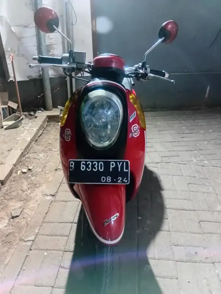 Jual scoopy 2014 lengkap