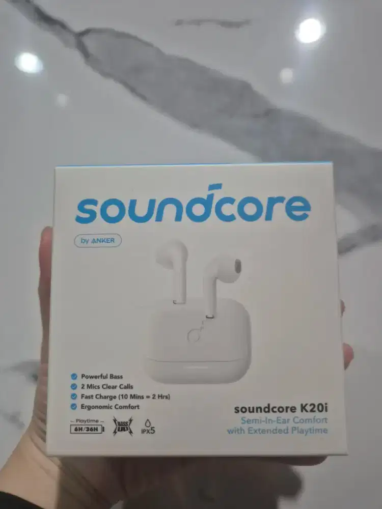 Anker Soundcore K20i in white