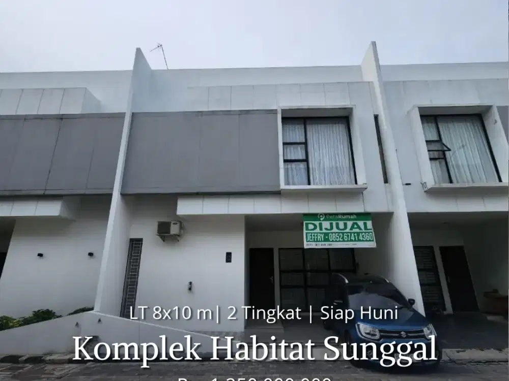 Dijual Cepat Komplek Habitat Urbana Siap Huni Daerah Sunggal