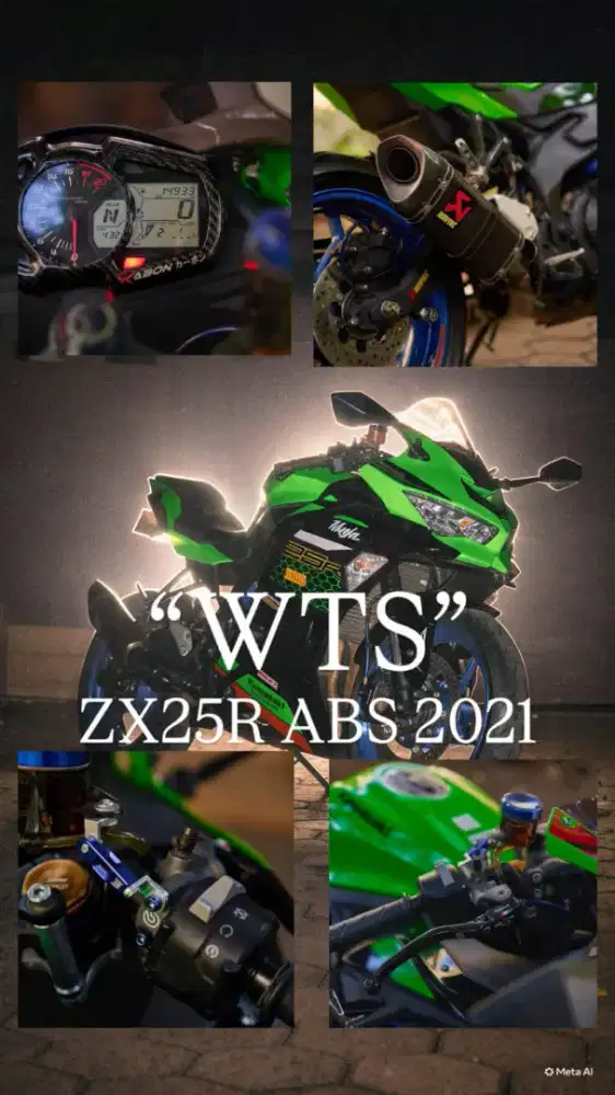 ZX25R ABS 2021  QUICK SHIFTER UP DAN  DOWN TYPE TERTINGGI