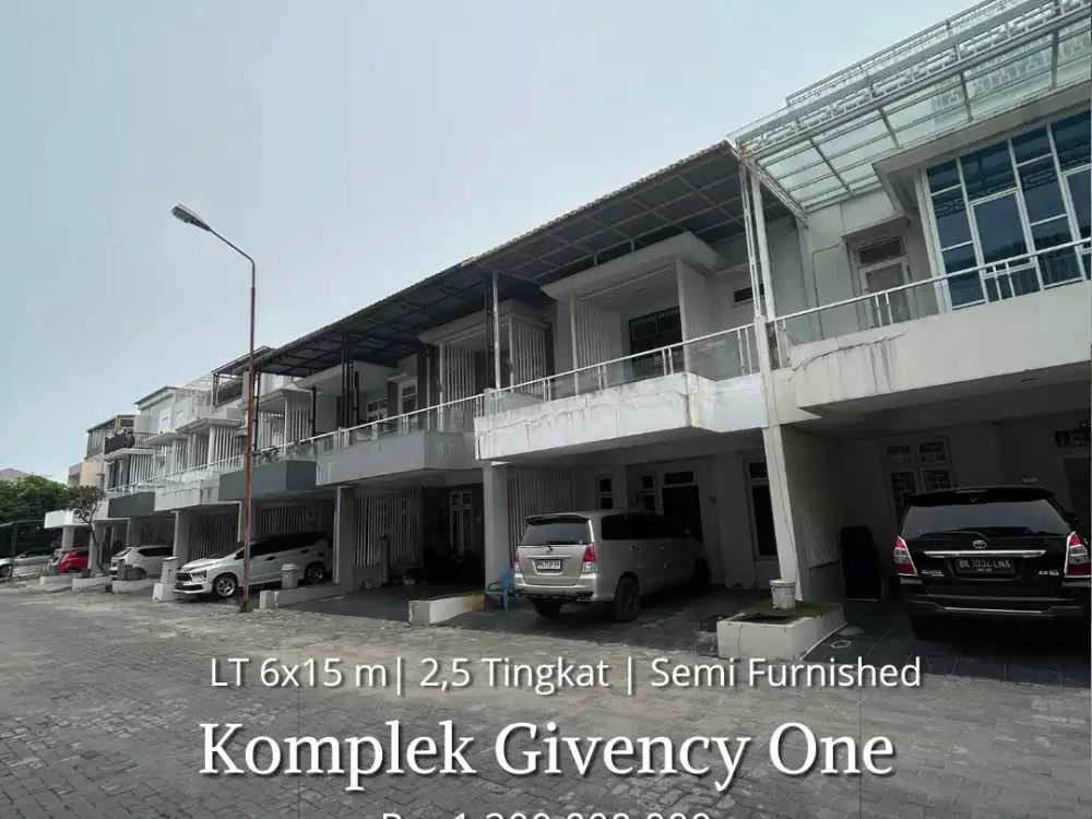 Dijual Cepat Rumah Komplek Givency One Type Chelsea Siap huni Bebas Banjir