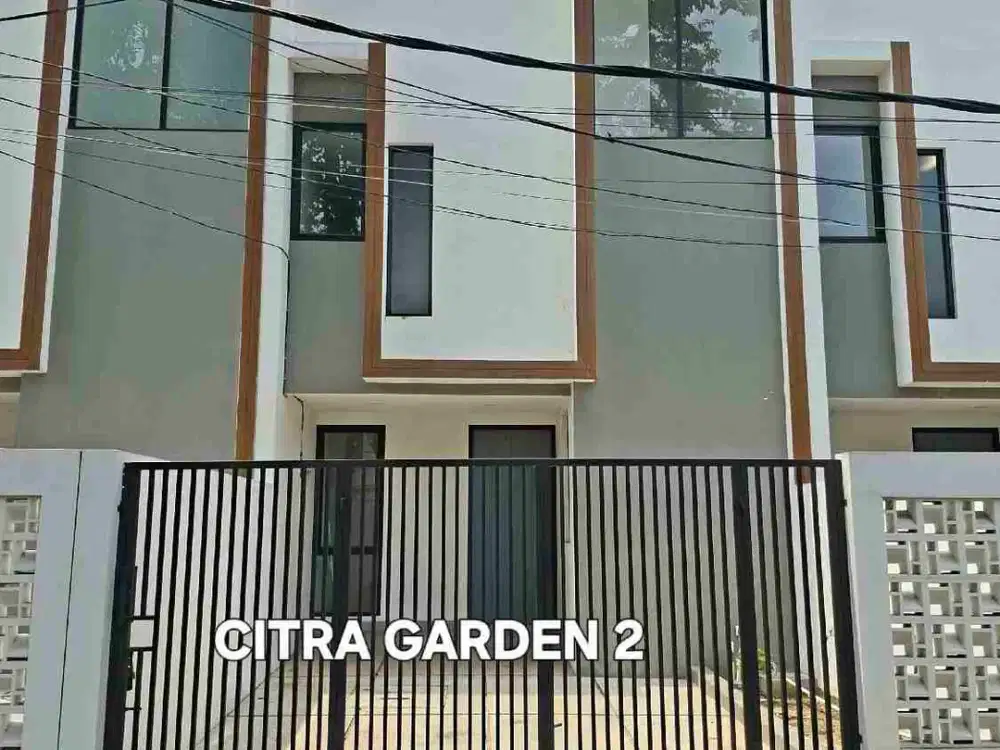 Dijual Rumah baru, 3 lantai, Citra Garden 2