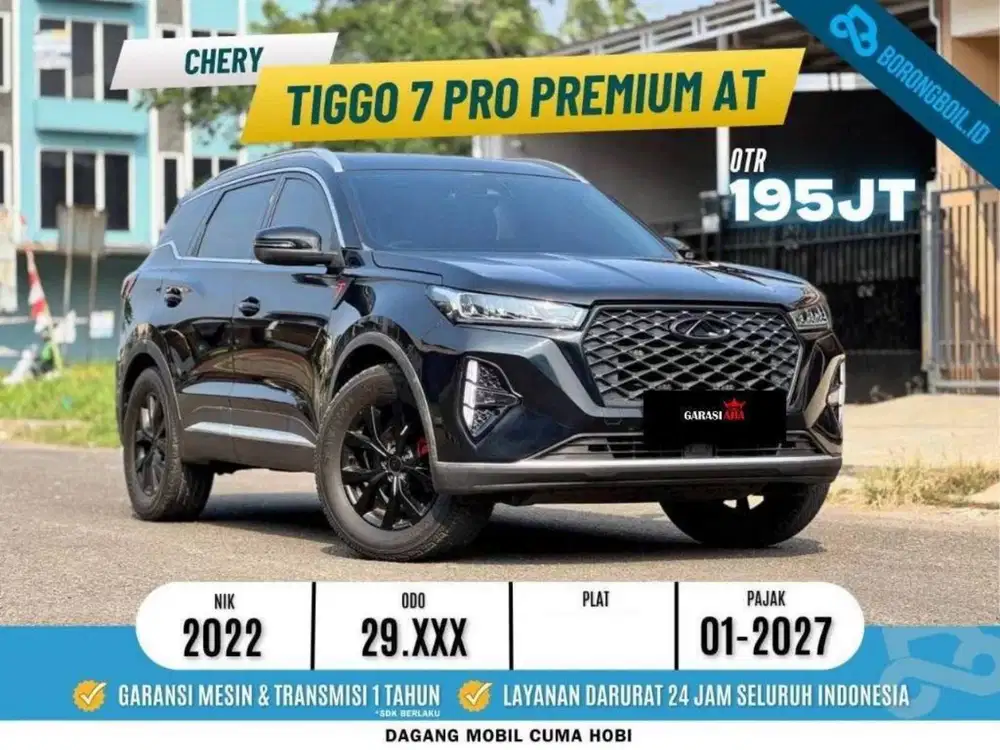 LOW KM Chery Tiggo 7 Pro Premium AT 2022 FREE SERVICE