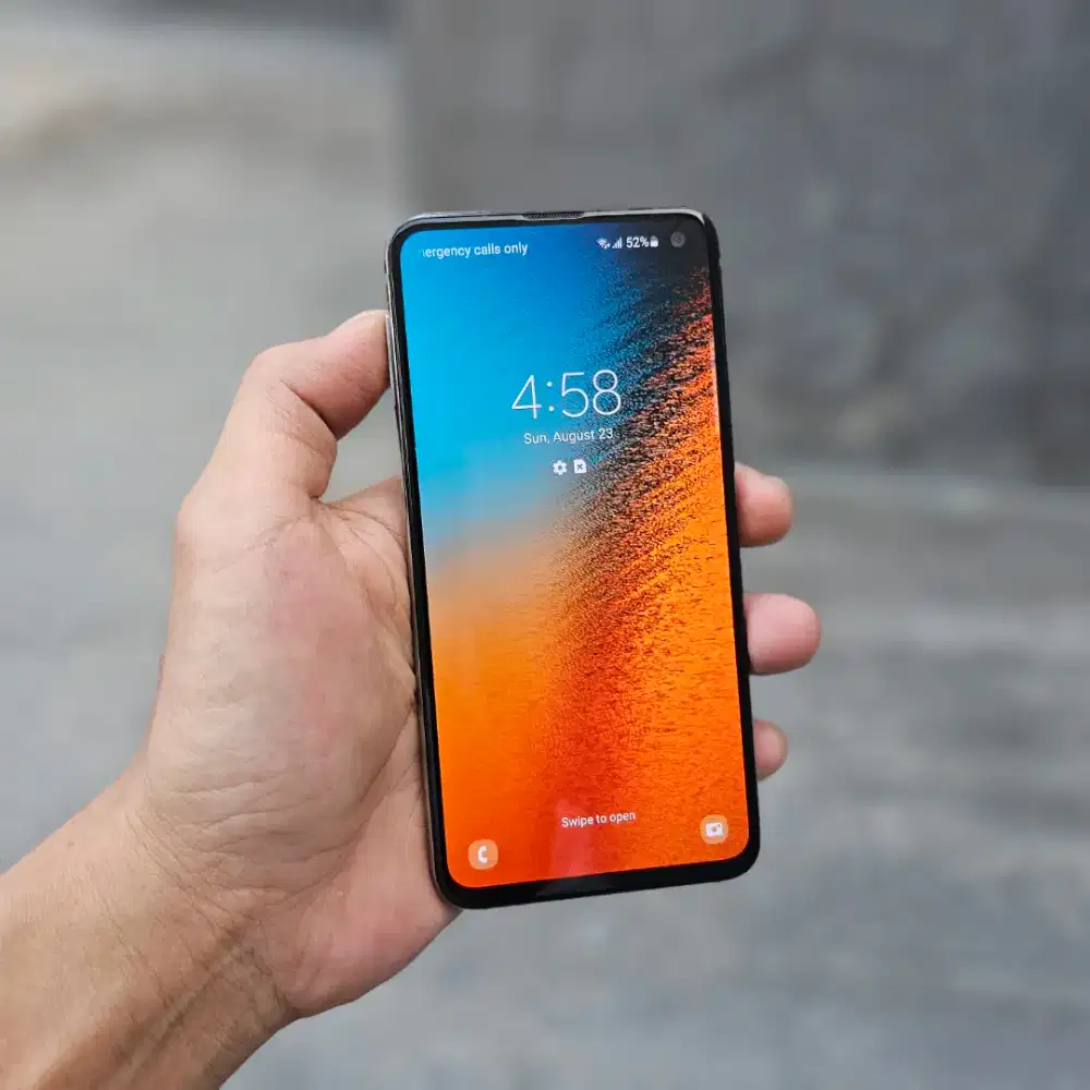 SAMSUNG GALAXY S10 E 6/128 EX INTER ALL OPERATOR MINUS RINGAN NORMAL