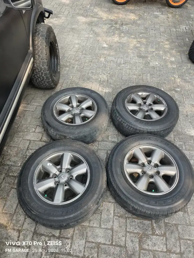 Velg fortuner r17 hilux