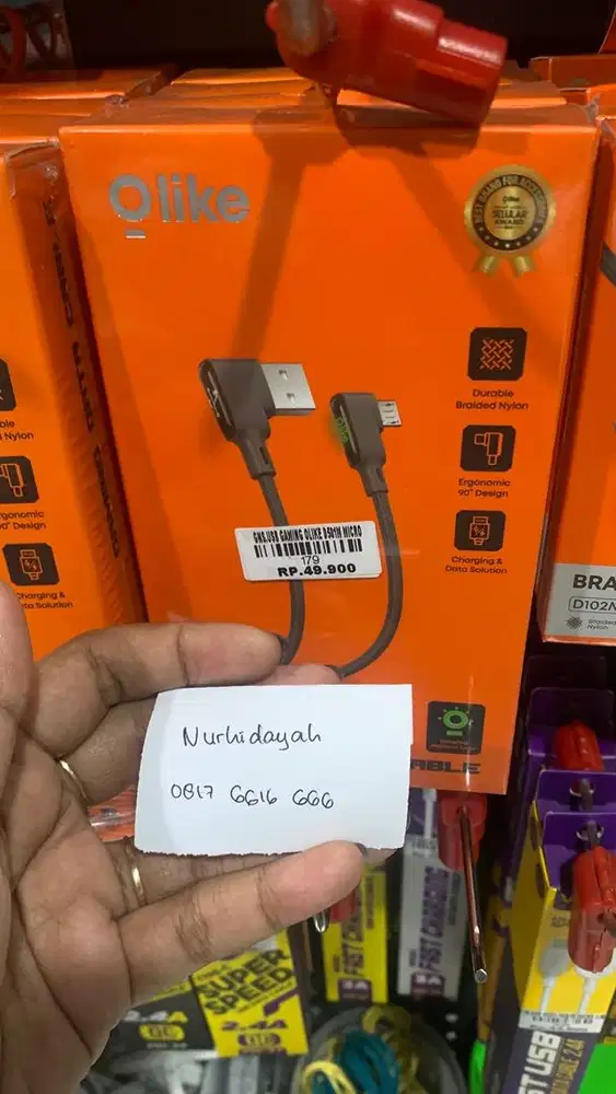 Olike D501M Gaming Cable Micro USB ATLANTIS DAHSYAT