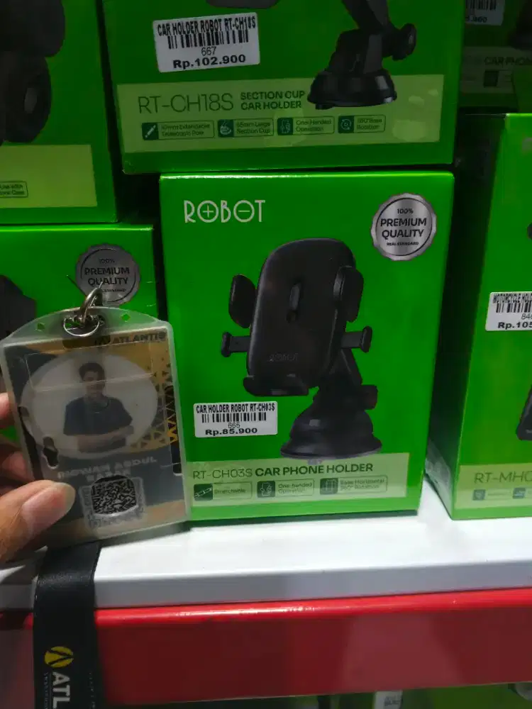 CAR HOLDER ROBOT RT-CH03S | ATLANTIS DAHSYAT