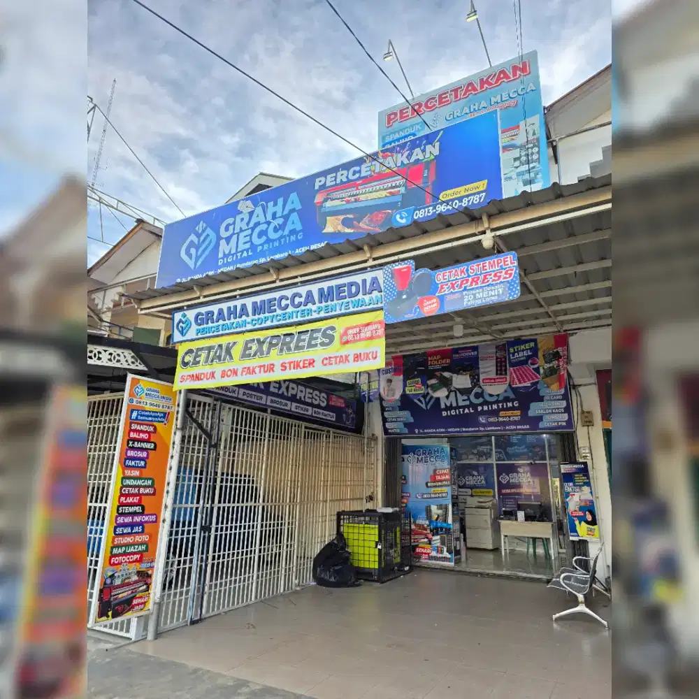 Percetakan terlengkap di Aceh