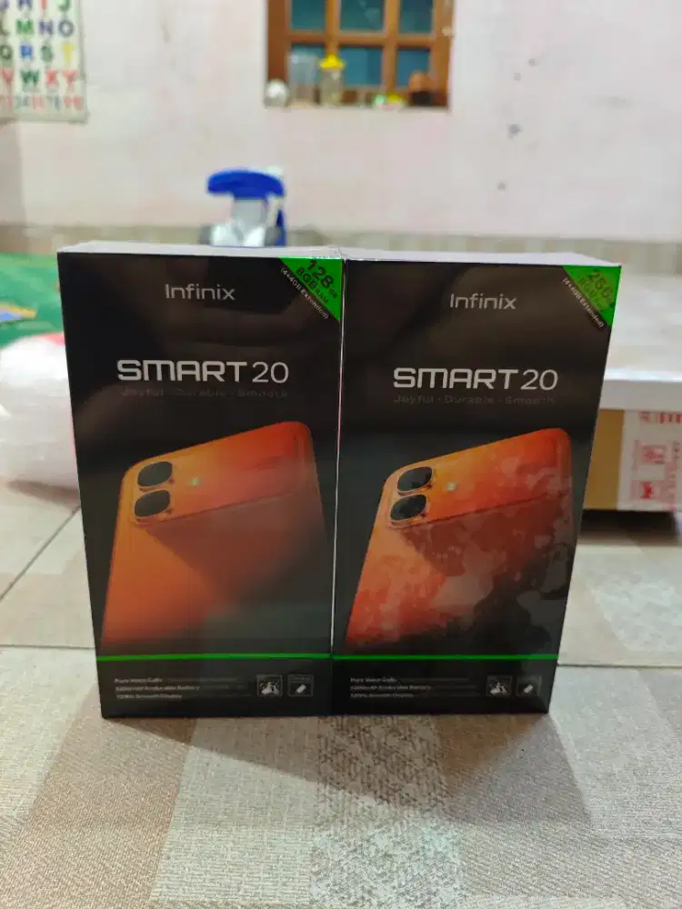 Infinix smart 20 256gb dan4/64 garansi resmi