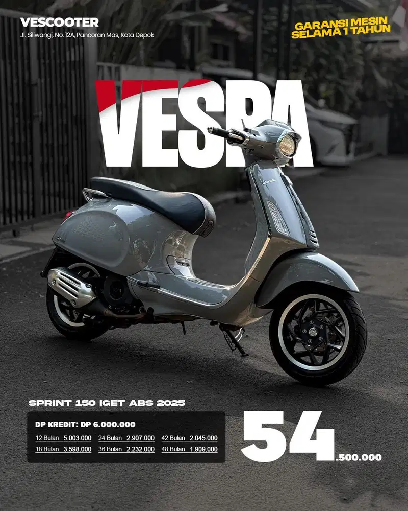 VESPA SPRINT S 150 IGET ABS 2025