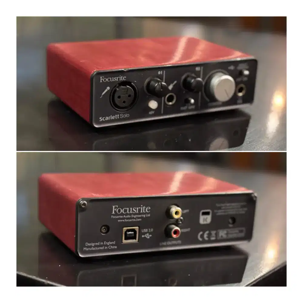 Soundcard Focusrite Solo