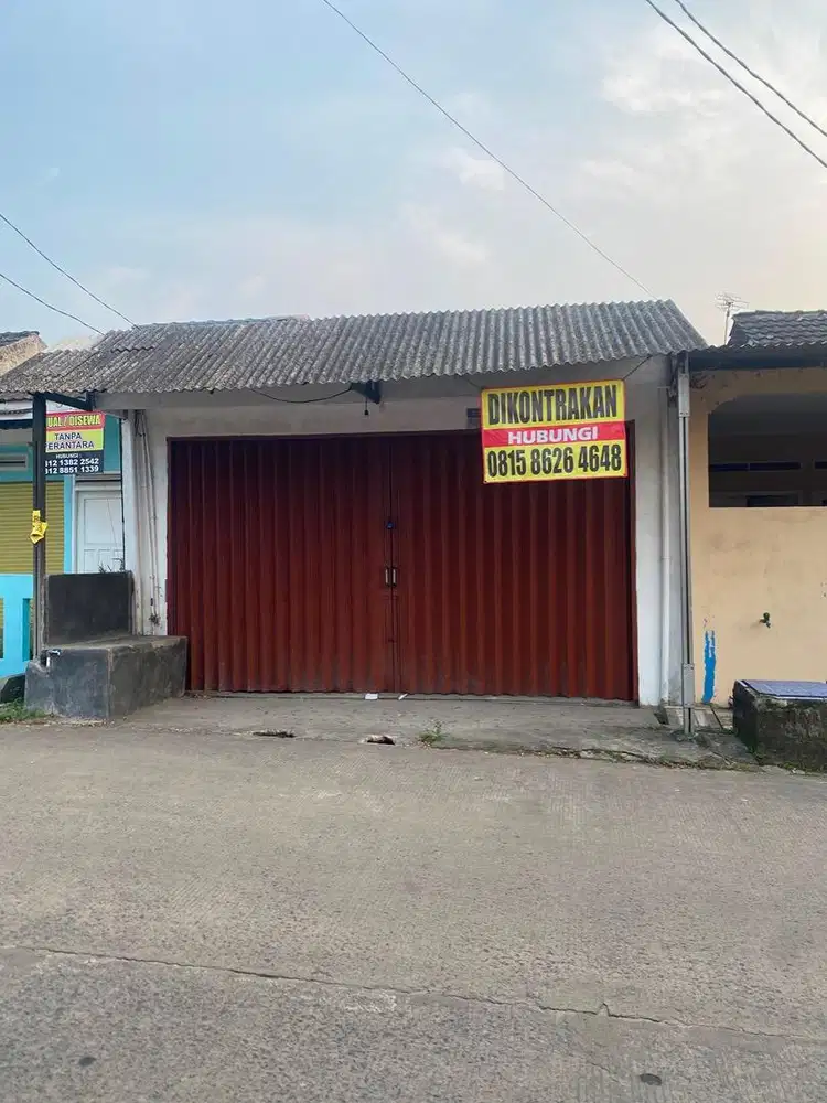 Jual Rumah  sudah renov ruko siap isi diperumahan batara