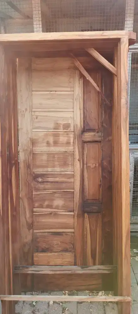Jual Kusen Pintu Jati