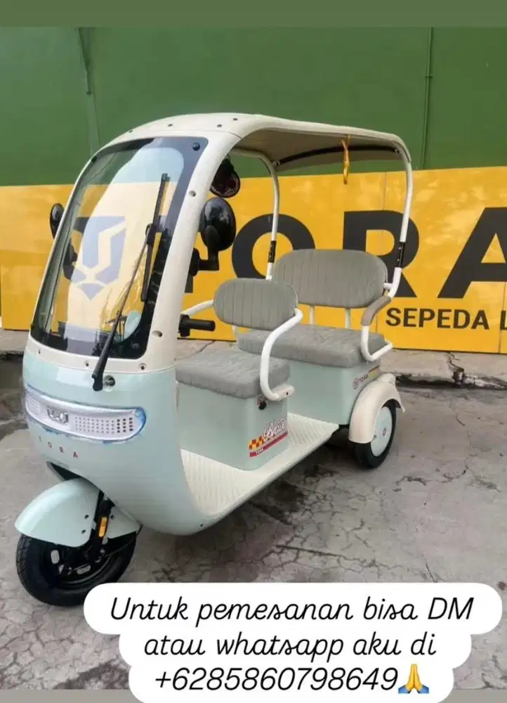 Sepeda Listrik Roda 3 / Bajaj Listrik