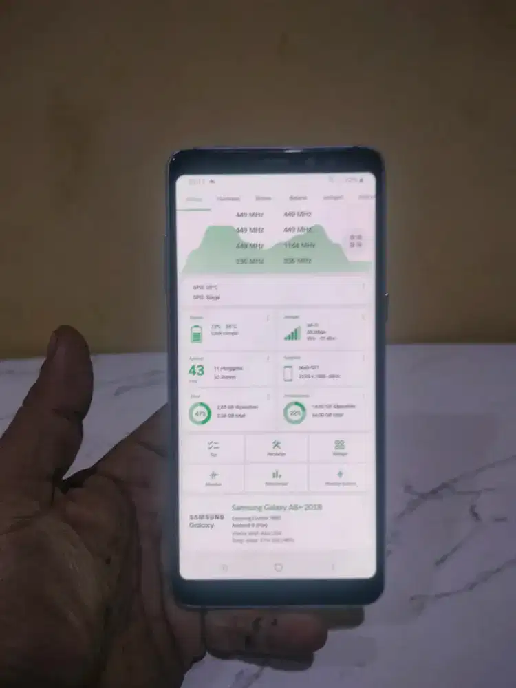 Samsung A8+ 2018 ram 6/64