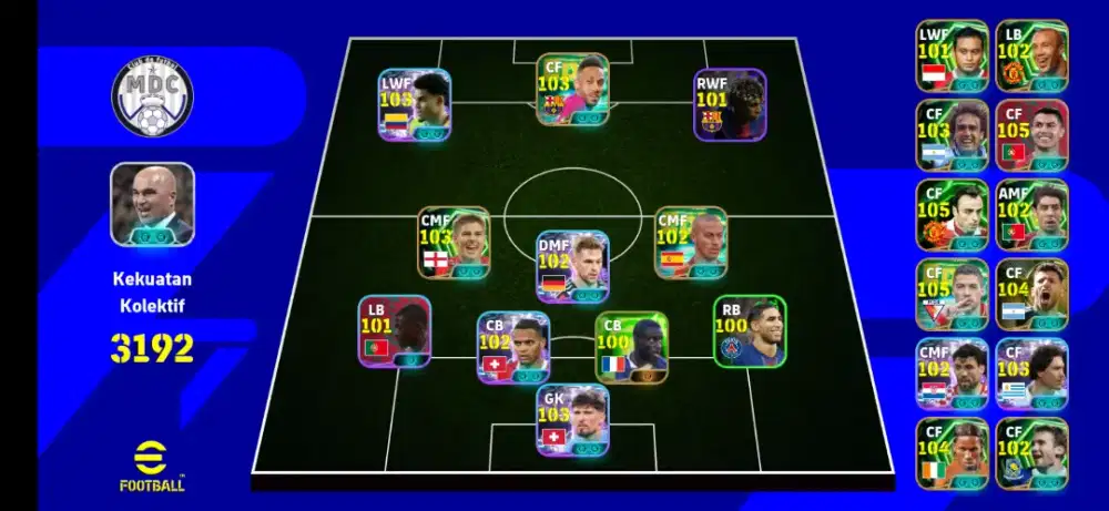 Dijual akun efootball 325k nego tipis
