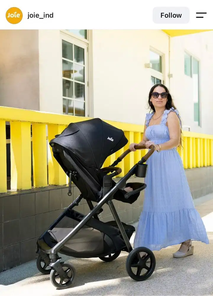 Preloved stroller Joie Ginger travel system