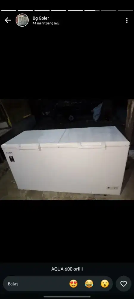 Frezeer ɓox 600liter