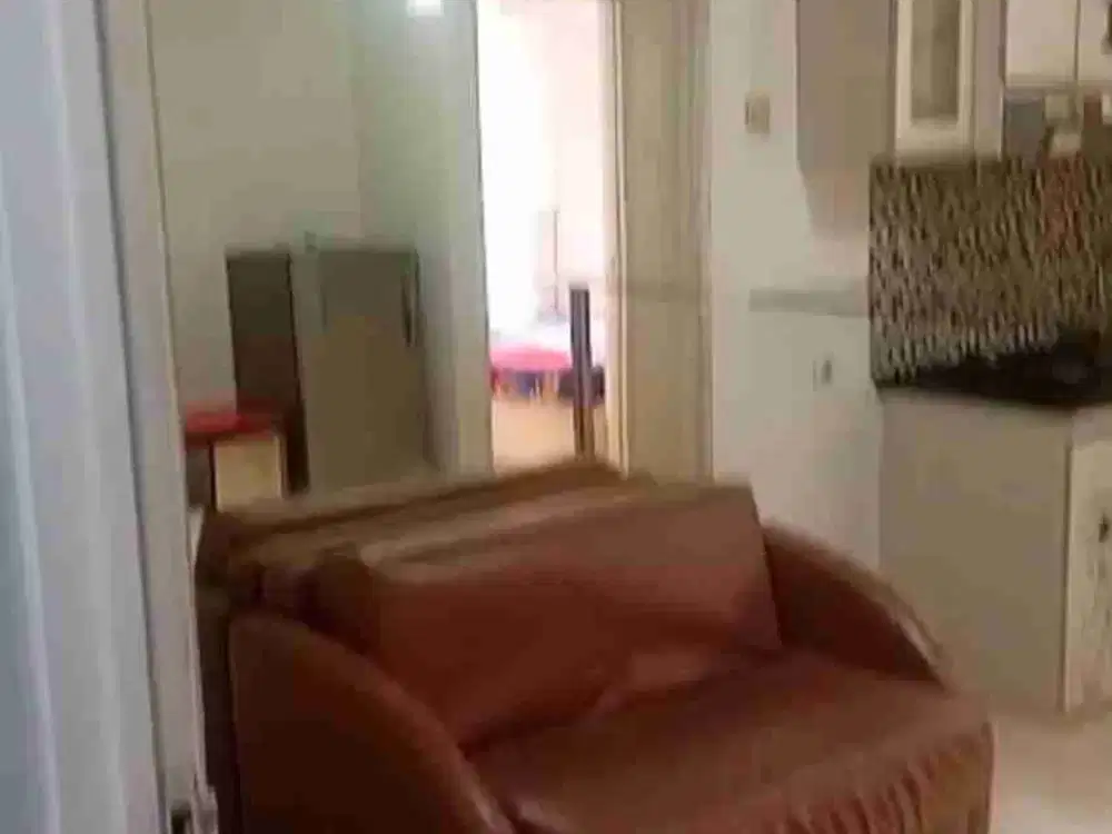 dijual apart kalibata city regency 2kamar semi furnished shm