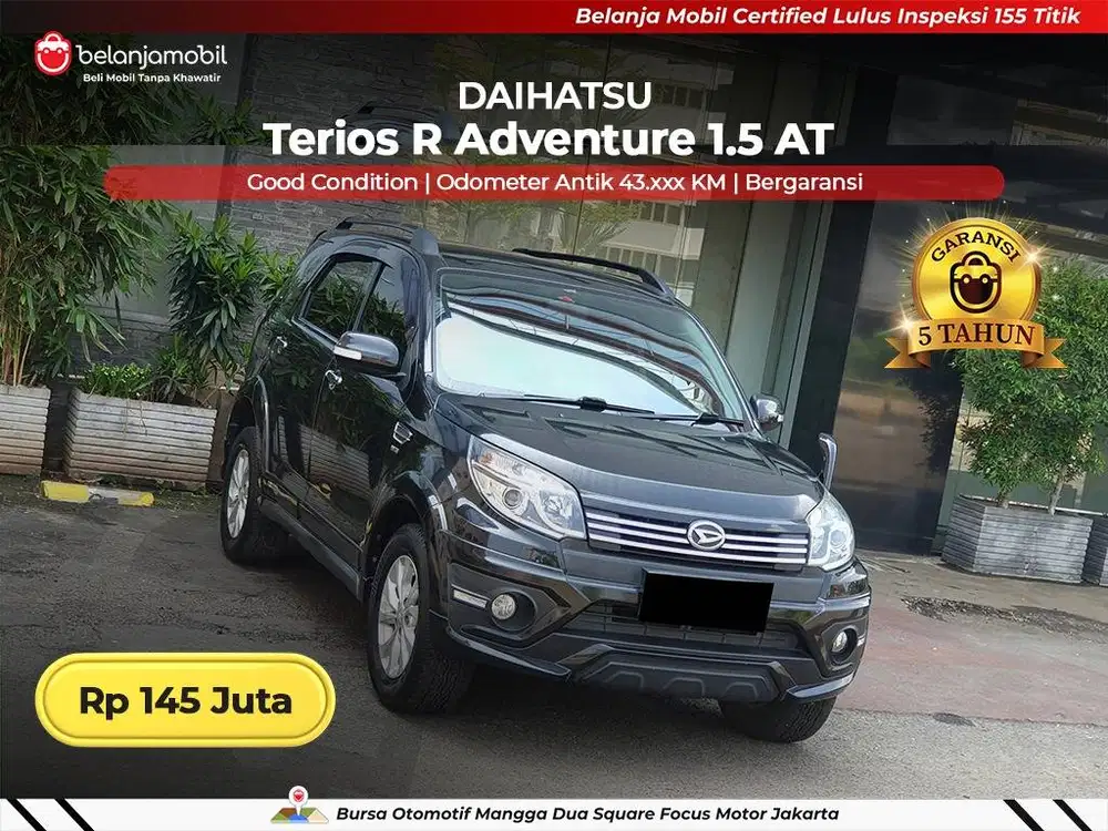 [ LOW KM 43RB ] Daihatsu Terios R Adventure 1.5 AT 2016 2017