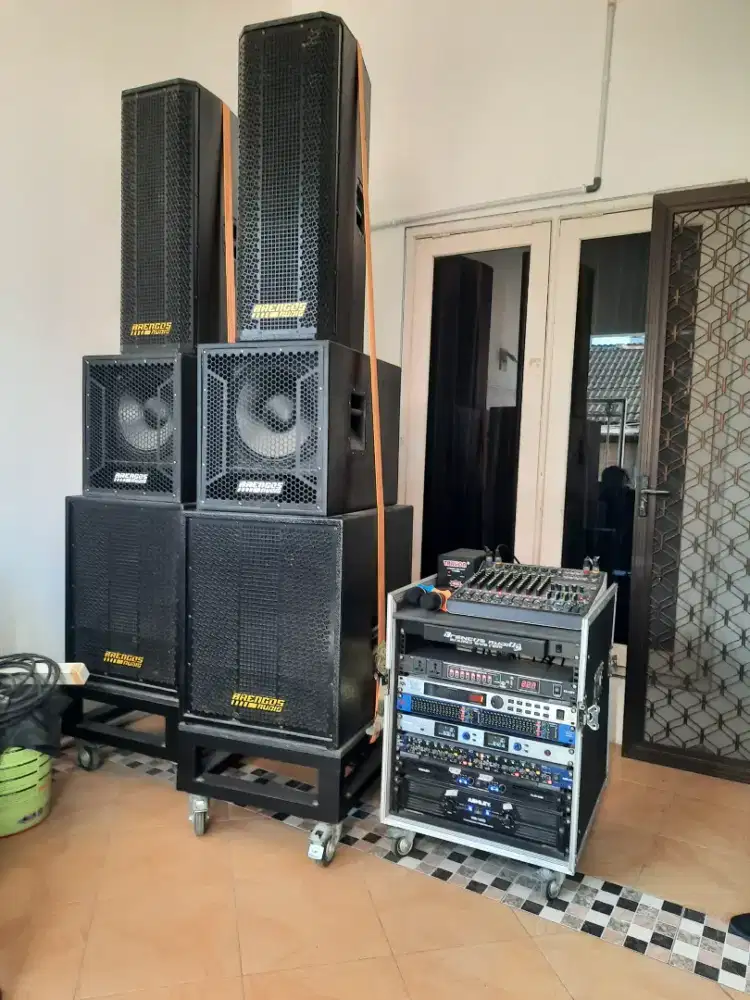 Bismillah dijual sound system 1 set