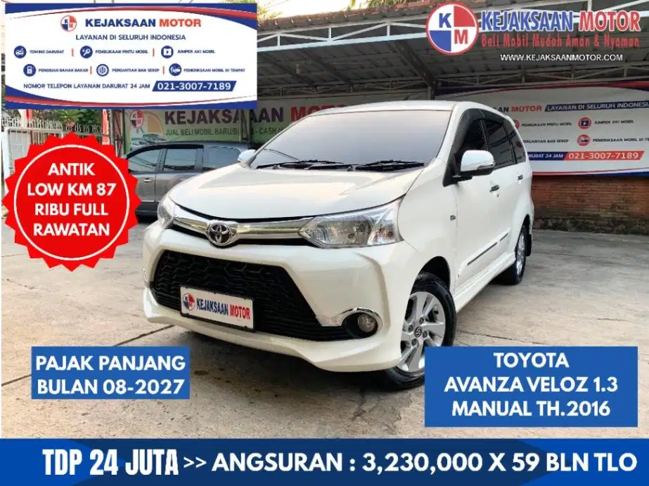 Toyota Avanza Veloz 1.3cc Manual Th.2016