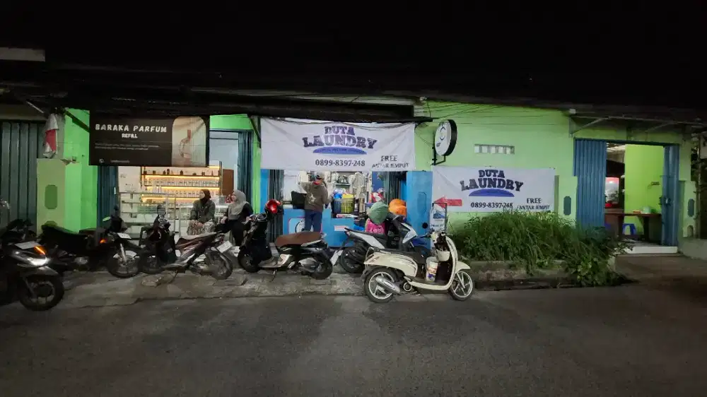 Pegawai laundry pengalaman