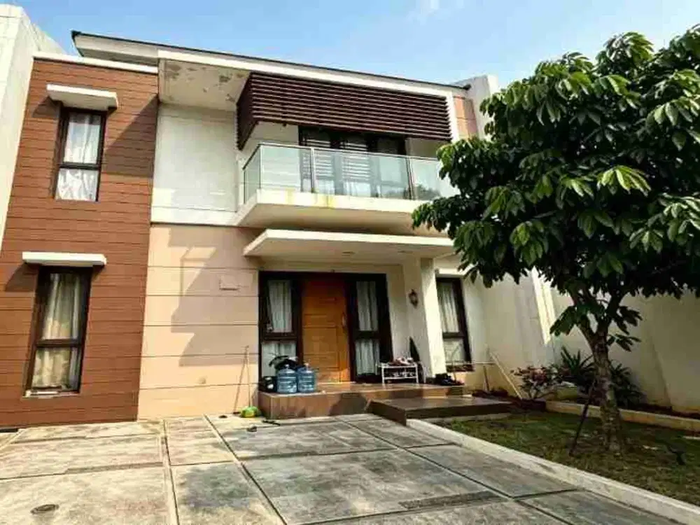 DIJUAL RUMAH SIAP HUNI CLUSTER BURGUNDY SUMMARECON BEKASI LT 104 LB 118 – 4+1 KT