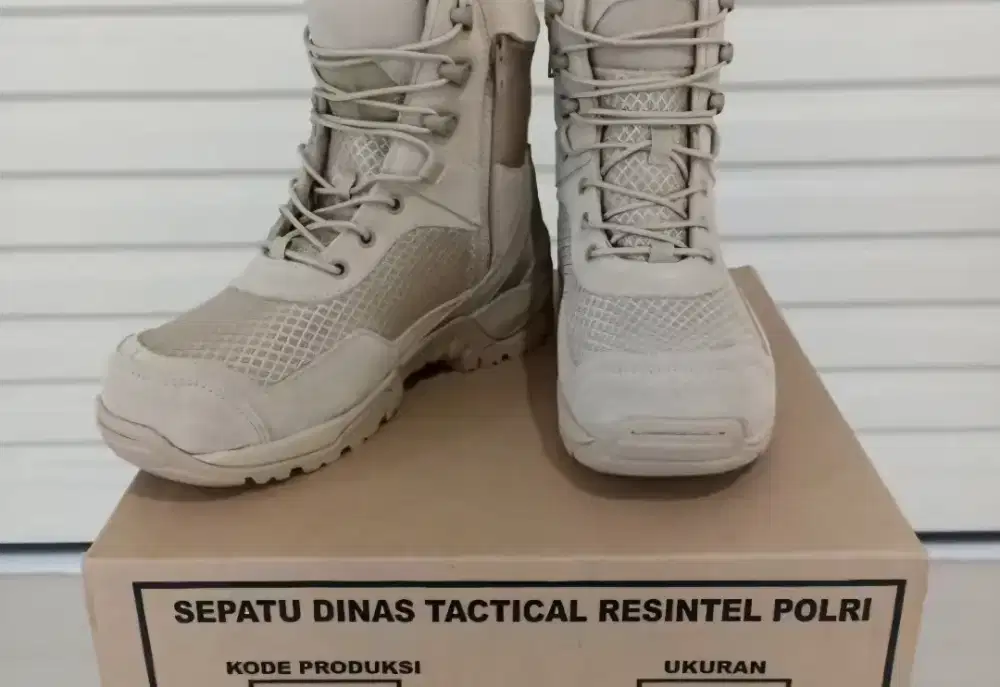 Sepatu Dinas Tactical Resintel Polri