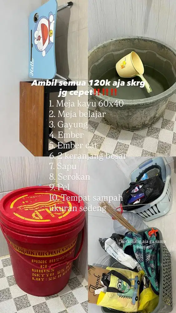 Perabotan second