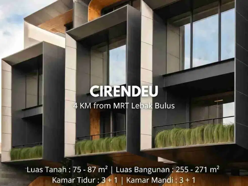 DI JUAL HUNIAN CIRENDEU CIPUTAT TIMUR