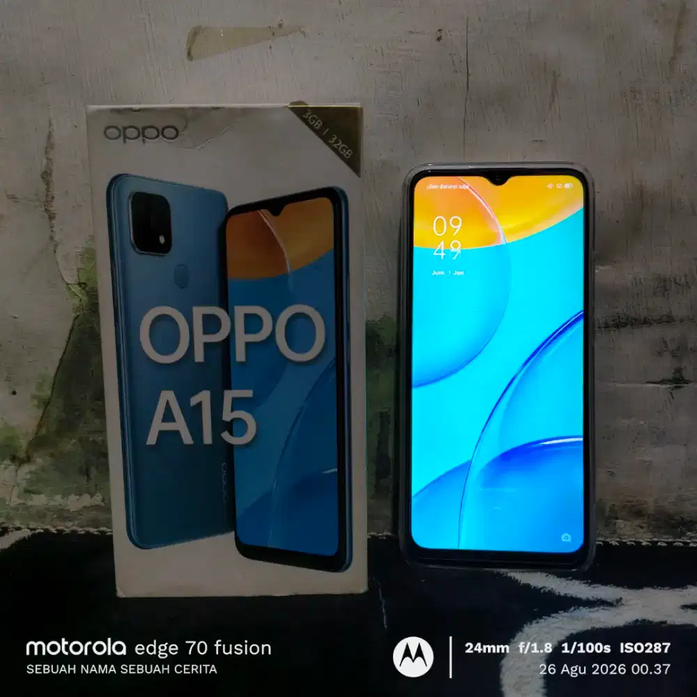 Oppo A15 Fullset