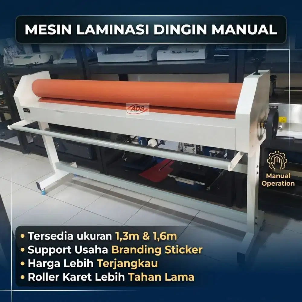 MESIN LAMINASI DINGIN MANUAL / SEMI ELEKTRIK
