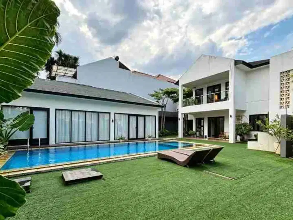 Rumah Mewah Puri Cinere 2 Lantai Private Pool LT 800 LB 440 SHM